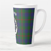 Tasse Latte Clan écossais Agnew Crest & Tartan (Droite)