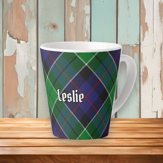 Tasse Latte Clan Leslie Chasse Tartan