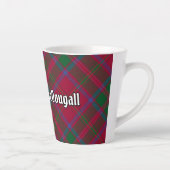 Tasse Latte Clan MacDougall Tartan (Droite)