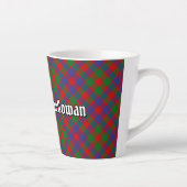 Tasse Latte Clan MacGowan Tartan (Droite)