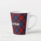 Tasse Latte Clan MacLachlan Tartan (Droite)