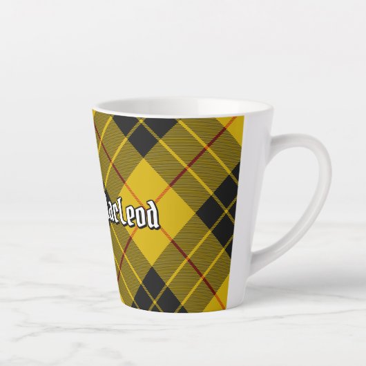 Tasse Latte Clan Macleod de Lewis Tartan (Droite)