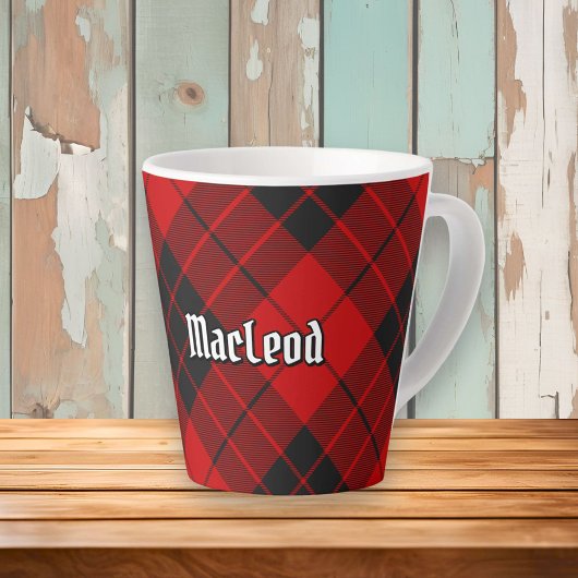 Tasse Latte Clan Macleod de Raasay Tartan