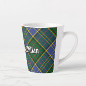 Tasse Latte Clan MacMillan Chasse Tartan (Droite)