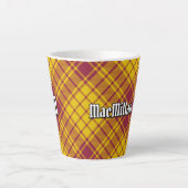 Tasse Latte Clan MacMillan robe Tartan (Devant)