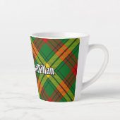 Tasse Latte Clan MacMillan Tartan (Droite)