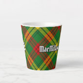 Tasse Latte Clan MacMillan Tartan (Devant)