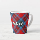 Tasse Latte Clan MacTavish Tartan (Angle droit)