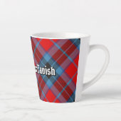 Tasse Latte Clan MacTavish Tartan (Droite)