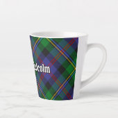 Tasse Latte Clan Malcolm Tartan (Droite)