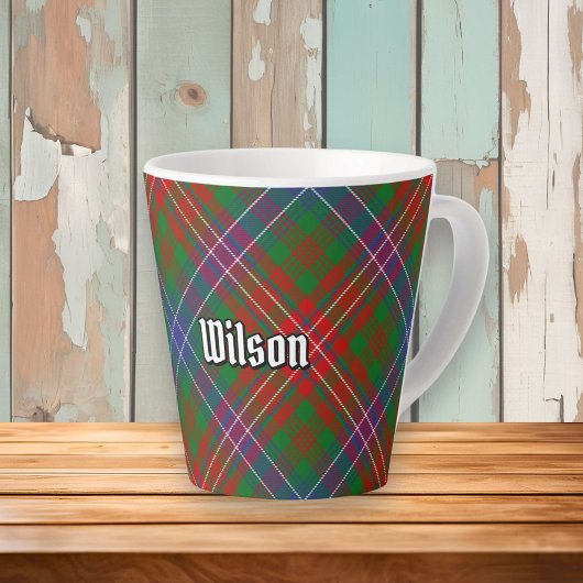Tasse Latte Clan Wilson Modern Tartan