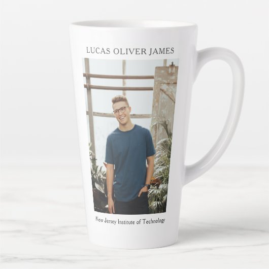 Tasse Latte Classe de diplôme d'ingénieur en architecture Phot (Droite)