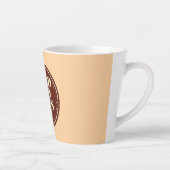Tasse Latte Classic Brown Good Old Days Club Emblem (Droite)