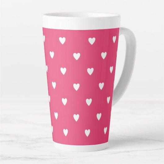 Tasse Latte Classic Happy Valentine’s Day Gift for Couples  (Angle droit)