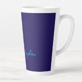Tasse Latte Classical Handwriting Minimalist Professional (Droite)