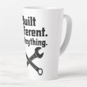 Tasse Latte Clé de Mécanicien Répare Tout Construit Différemme (Angle droit)