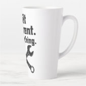 Tasse Latte Clé de Mécanicien Répare Tout Construit Différemme (Droite)