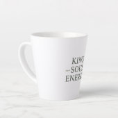 Tasse Latte Clean and Simple "Kind Soul Energy" (Angle gauche)