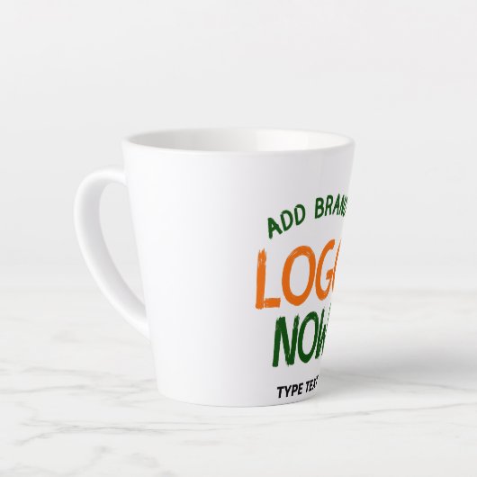 TASSE LATTE CLIENT SIMPLE CONTEMPORAIN PROPRE BLANC MODE (Angle gauche)