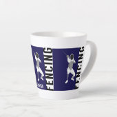 Tasse Latte Clôture (Angle droit)
