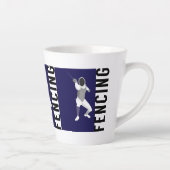 Tasse Latte Clôture (Droite)