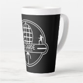 Tasse Latte Clôture de l'épée concurrentielle (Angle droit)