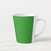 Tasse Latte Clover Pattern (Droite)