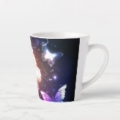 Tasse Latte Clowing Night Butterflies (Droite)