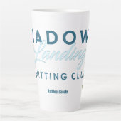 Tasse Latte Club de Tricot d'atterrissage ombragé (Devant)