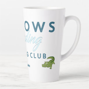 Tasse Latte Club de Tricot d'atterrissage ombragé
