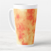 Tasse Latte cluster étoile rouge (Angle gauche)