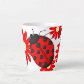 Tasse Latte Coccinelle (Devant)