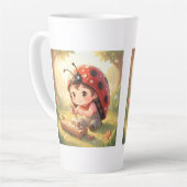 Tasse Latte Coccinelle et le royaume de nectar caché (Angle gauche)