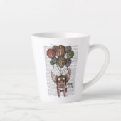 Tasse Latte Cochon en flammes (Droite)