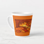 Tasse Latte Cocoa by the Fire: Baby Turkey Bliss (Angle gauche)