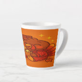 Tasse Latte Cocoa by the Fire: Baby Turkey Bliss (Angle droit)