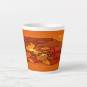 Tasse Latte Cocoa by the Fire: Baby Turkey Bliss (Devant)