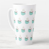 Tasse Latte Cocos de Noël (Angle gauche)