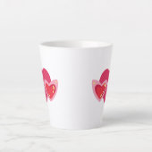 Tasse Latte Cœur (Devant)
