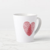 Tasse Latte Cœur (Angle droit)