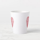 Tasse Latte Cœur (Devant)