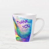 Tasse Latte Coeur de gratitude (Droite)