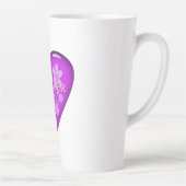 Tasse Latte Coeur de la mère (Droite)