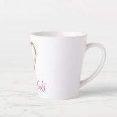 Tasse Latte Coeur d'or (Droite)