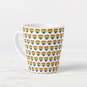 TASSE LATTE CŒUR FIERTE (Angle gauche)