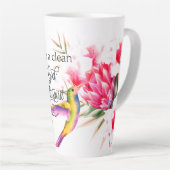 Tasse Latte Coeur propre (Angle droit)