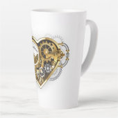 Tasse Latte Coeur vapeur avec un manomètre (Angle droit)