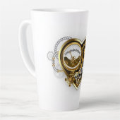 Tasse Latte Coeur vapeur avec un manomètre (Angle gauche)