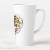 Tasse Latte Coeur vapeur avec un manomètre (Droite)