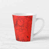 Tasse Latte Coeurs sensibles (Droite)